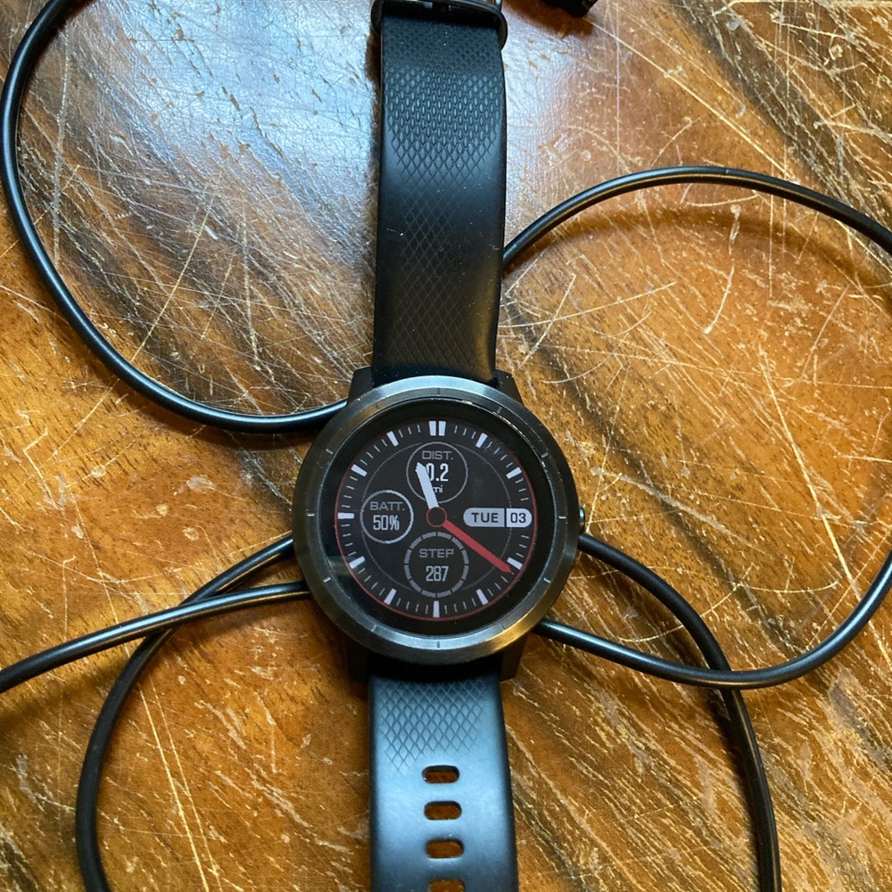 Garmin Vivoactive 3 Black Smartwatch with Advanced Fitness Tracking